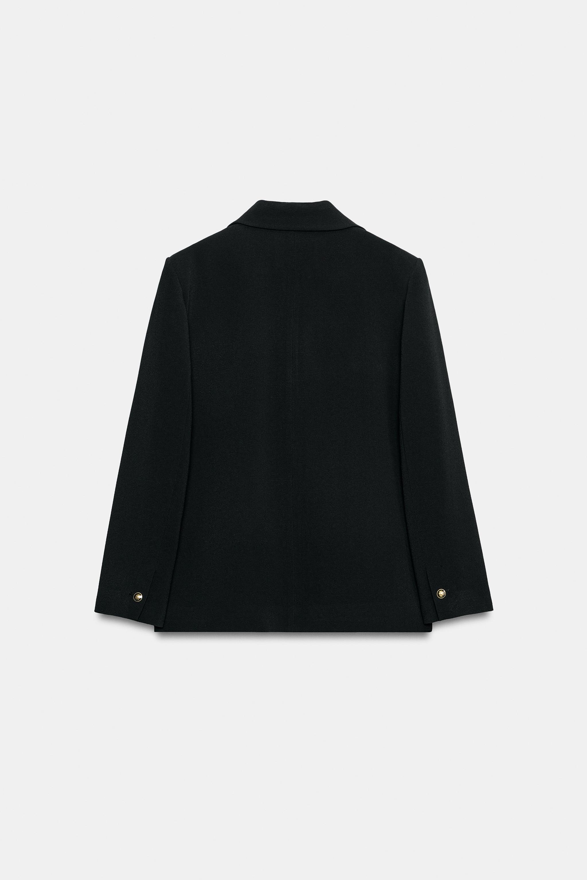 ZW COLLECTION STRAIGHT BUTTON BLAZER